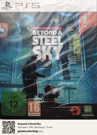 Beyond a Steel Sky PlayStation 5, Germany box front