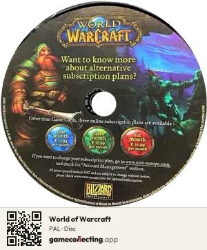 World of Warcraft Computer, PAL disc