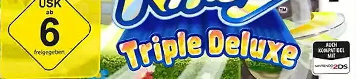 Kirby: Triple Deluxe, the USK square on its front