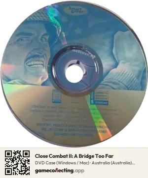 Close Combat II: A Bridge Too Far Computer, Australia disc