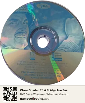 Close Combat II: A Bridge Too Far Computer, Australia disc