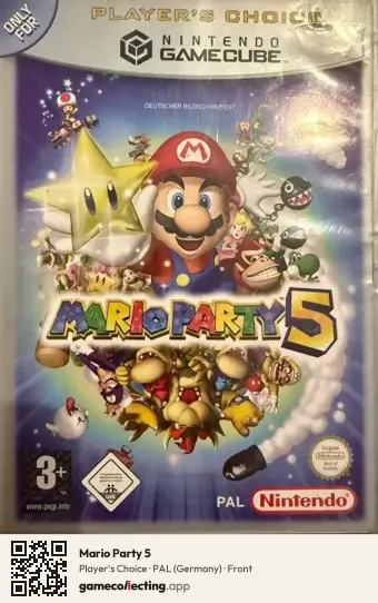 Mario Party 5 Nintendo GameCube, Germany box front