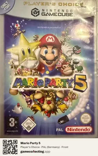 Mario Party 5 Nintendo GameCube, Germany box front