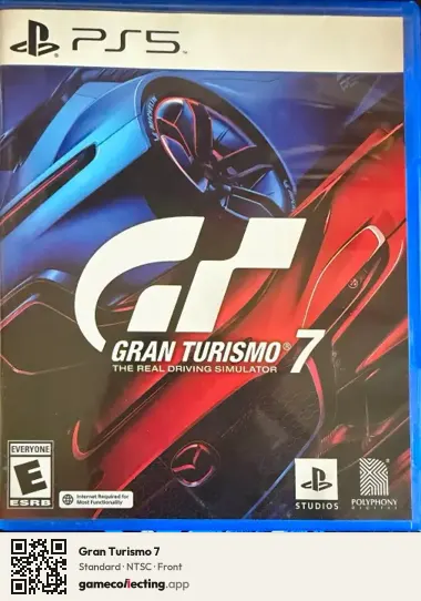 Gran Turismo 7 PlayStation 5, NTSC box front