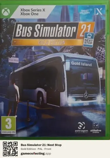 Bus Simulator 21: Next Stop Xbox Series X, PAL box front