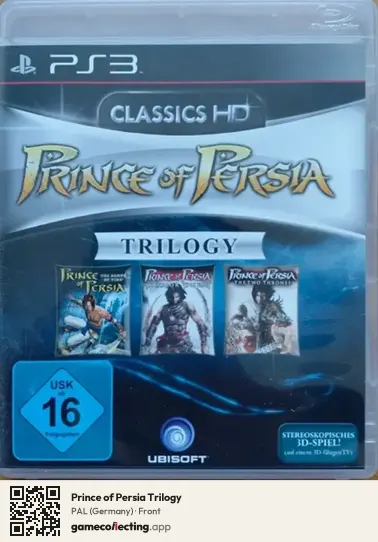 Prince of Persia Trilogy PlayStation 3, Germany box front