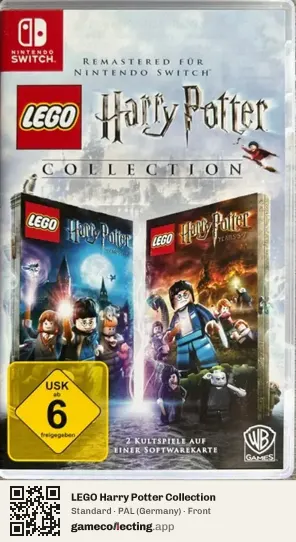 LEGO Harry Potter Collection Nintendo Switch, Germany box front