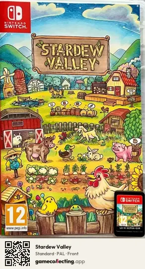 Stardew Valley Nintendo Switch, PAL box front