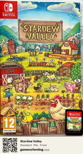 Stardew Valley Nintendo Switch, PAL box front
