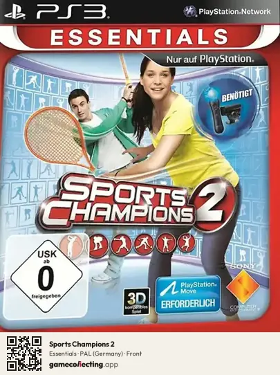 Sports Champions 2 PlayStation 3, Germany box front