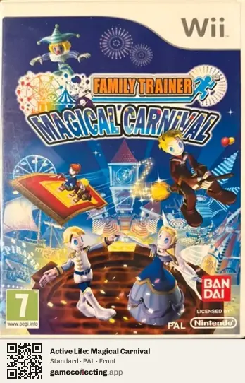 Active Life: Magical Carnival Nintendo Wii, PAL box front