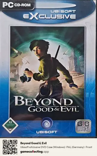 Beyond Good & Evil Computer, Germany box front