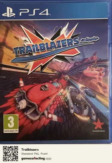 Trailblazers PlayStation 4, PAL box front