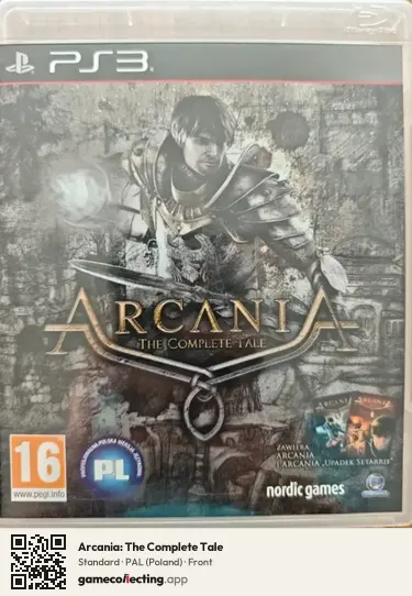 Arcania: The Complete Tale PlayStation 3, Poland box front