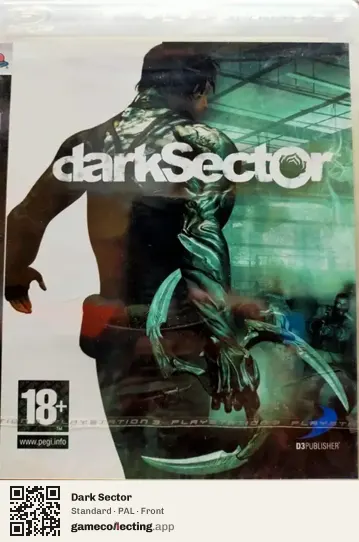 Dark Sector PlayStation 3, PAL box front