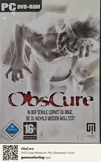 ObsCure Computer, Germany box front