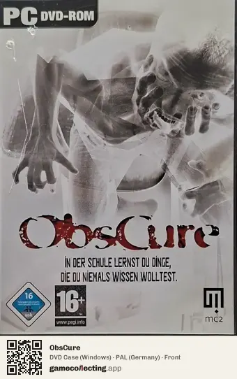 ObsCure Computer, Germany box front