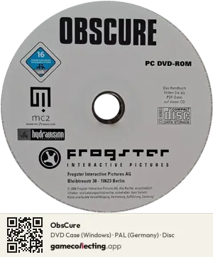 ObsCure Computer, PAL disc