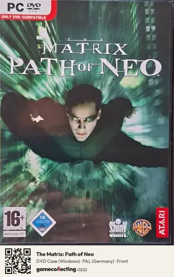 The Matrix: Path of Neo Computer, Germany box front