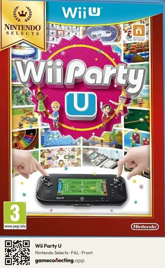 Wii Party U Nintendo Wii U, PAL box front
