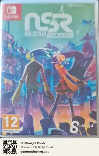 No Straight Roads Nintendo Switch, Italy box front