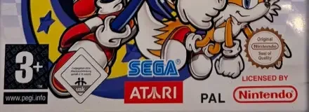 Sonic Mega Collection, the PEGI square on its front