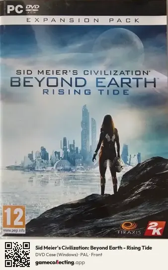Sid Meier's Civilization: Beyond Earth - Rising Tide Computer, PAL box front