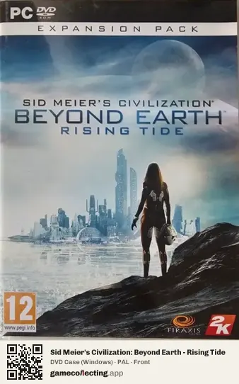Sid Meier's Civilization: Beyond Earth - Rising Tide Computer, PAL box front
