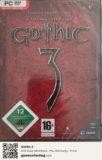 Gothic 3 Computer, Germany box front