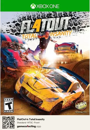 FlatOut 4: Total Insanity Xbox One, NTSC box front