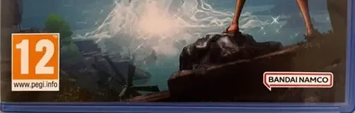 One Piece Odyssey, the PEGI square on its front
