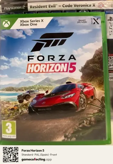 Forza Horizon 5 Xbox Series X, Spain box front
