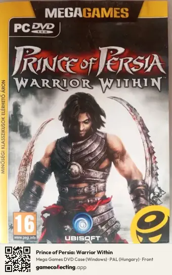 Prince of Persia: Warrior Within Computer, Hungary box front