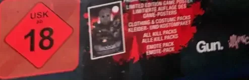Friday the 13th: The Game, the USK square on its front