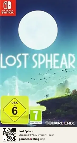 Lost Sphear Nintendo Switch, Germany box front