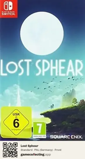 Lost Sphear Nintendo Switch, Germany box front