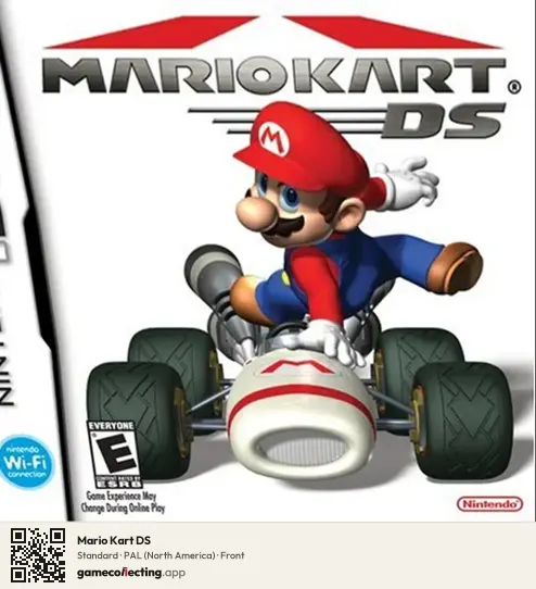 Mario Kart DS Nintendo DS, North America box front