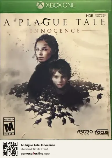 A Plague Tale: Innocence Xbox One, NTSC box front