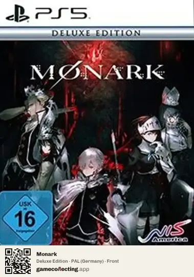 Monark PlayStation 5, Germany box front