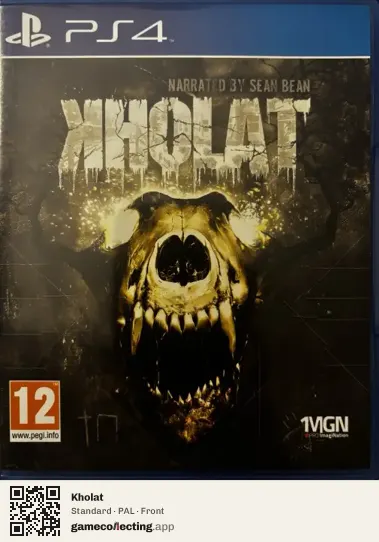 Kholat PlayStation 4, PAL box front