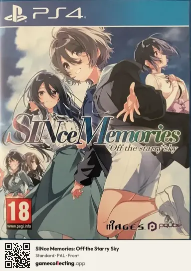 SINce Memories: Off the Starry Sky PlayStation 4, PAL box front