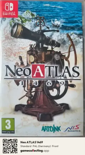 Neo ATLAS 1469 Nintendo Switch, Germany box front