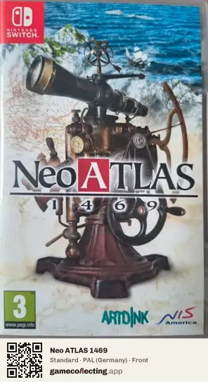 Neo ATLAS 1469 Nintendo Switch, Germany box front