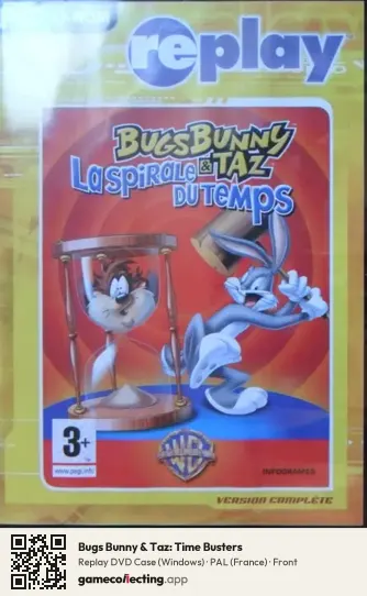 Bugs Bunny & Taz: Time Busters Computer, France box front