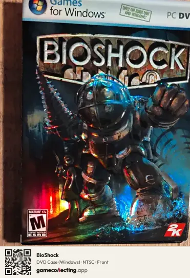 BioShock Computer, NTSC box front