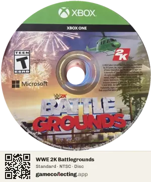 WWE 2K Battlegrounds Xbox One, NTSC disc