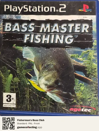 Fisherman's Bass Club PlayStation 2, PAL box front