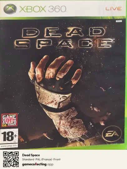 Dead Space Xbox 360, France box front