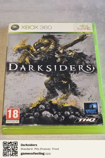 Darksiders Xbox 360, France box front