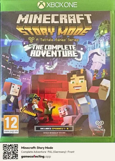 Minecraft: Story Mode Xbox One, Germany box front